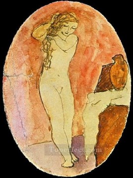 パブロ・ピカソ Painting - タイレット 2 1906 パブロ・ピカソ